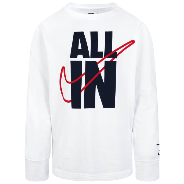 NIKE Boys' 3BRAND by Russell Wilson All In Long-Sleeve Tee