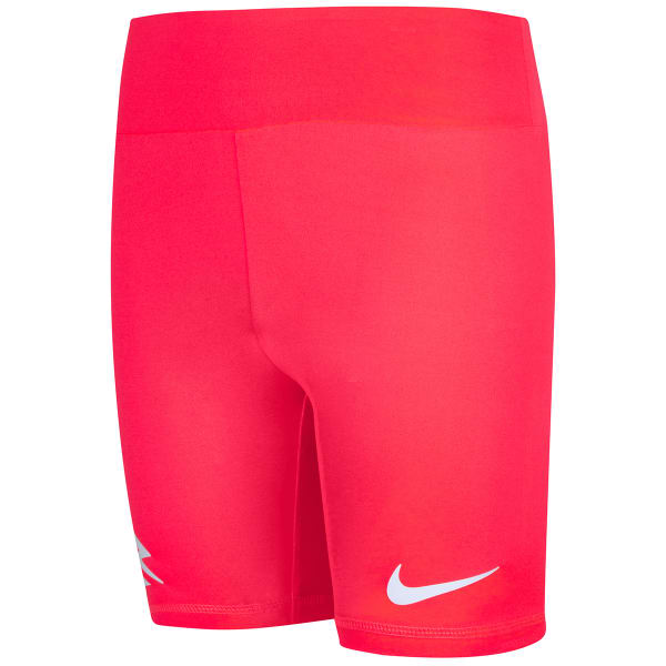 NIKE Girls' 3BRAND by Russell Wilson Poly Jersey Bike Shorts