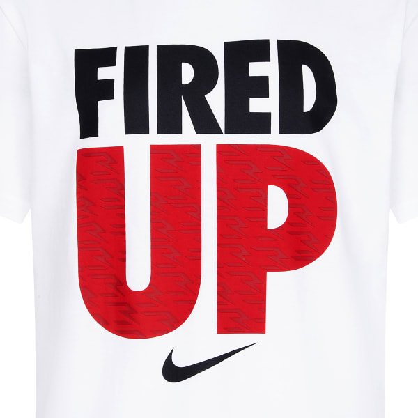 NIKE Boys' Fired Up Short-Sleeve Tee