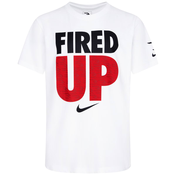 NIKE Boys' Fired Up Short-Sleeve Tee