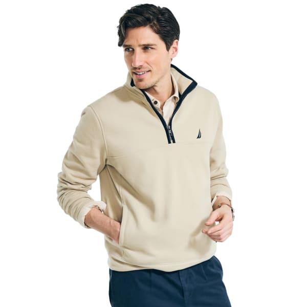 NAUTICA Men's Quarter-Zip Pullover