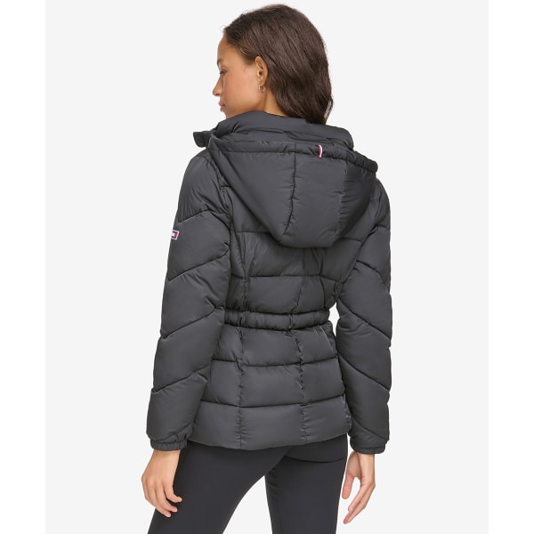 TOMMY HILFIGER Women's Hooded Puffer Jacket