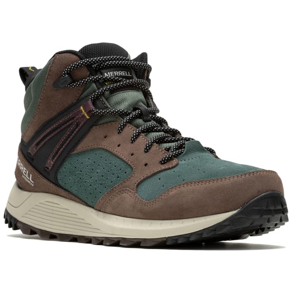 MERRELL Men's Wildwood Mid Waterproof Hiking Boots - Bob’s Stores