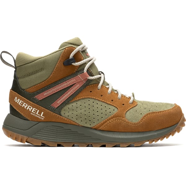 MERRELL Women's Wildwood Mid LTR Waterproof Hiking Shoes