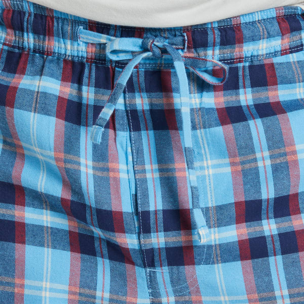 LIFE IS GOOD Men's Cool Blue Americana Plaid Classic Sleep Pants