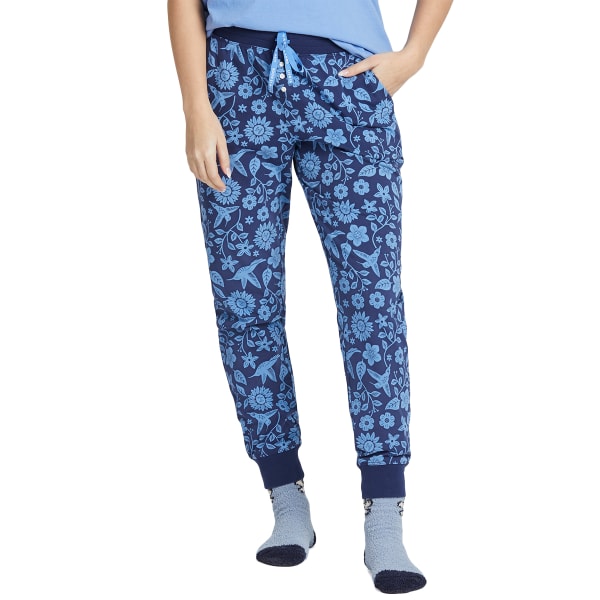 LIFE IS GOOD Women's Hummingbird Snuggle Up Sleep Joggers