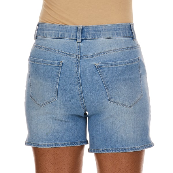 D JEANS Women's Total Solution High-Waisted Recycled 5" Shorts