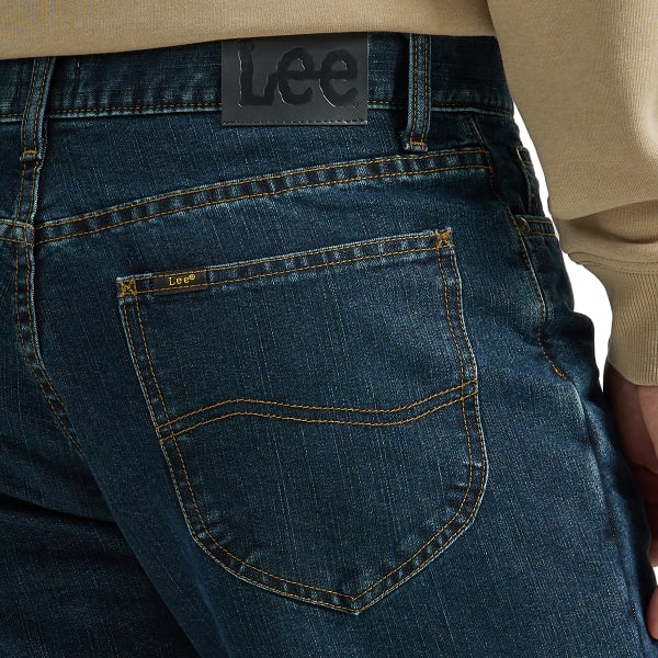 LEE Men's Relaxed Fit Fleece Lined Straight Leg Jeans