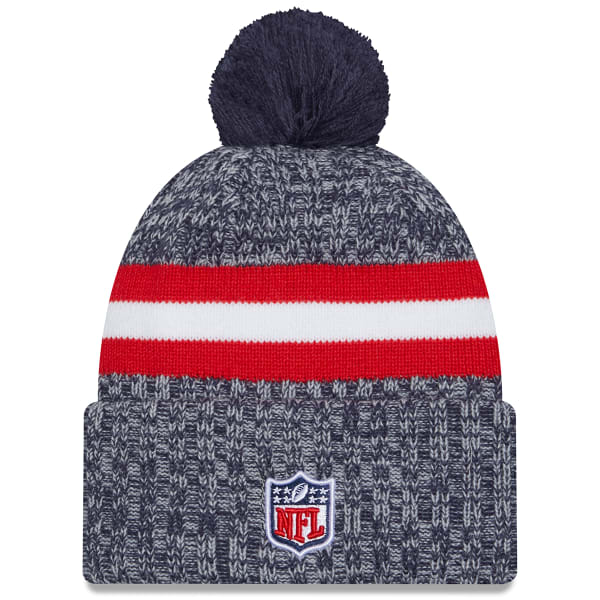 NEW ENGLAND PATRIOTS New Era Sideline Pom Knit Hat