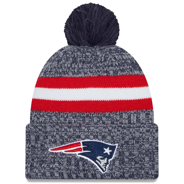 NEW ENGLAND PATRIOTS New Era Sideline Pom Knit Hat