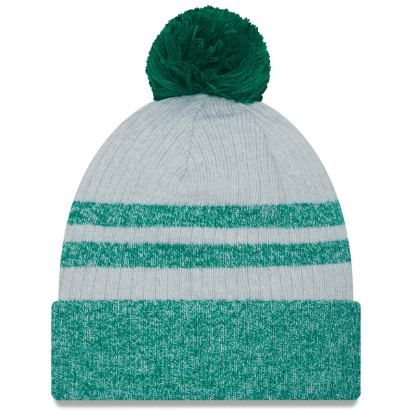 BOSTON CELTICS Men's New Era Cuffed Pom Knit Hat