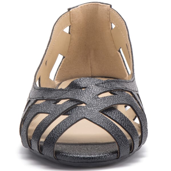 OLIVIA MILLER Women's Cut-Out Flats