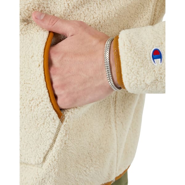 CHAMPION Men's Cozy Shearling Hoodie