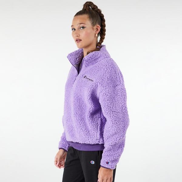 CHAMPION Women's Cozy High Pile 1/4-Zip Fleece