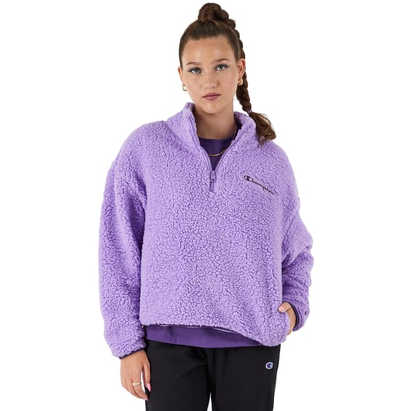 CHAMPION Women's Cozy High Pile 1/4-Zip Fleece