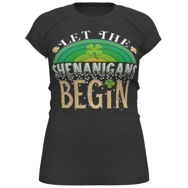 SHENANIGANS Juniors' Short-Sleeve Graphic Tee