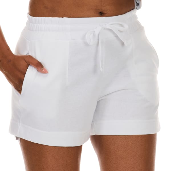 RBX Women's French Terry Elastic Waistband 4" Shorts