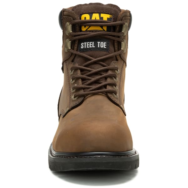 CAT Men's Second Shift Waterproof Steel Toe Work Boots