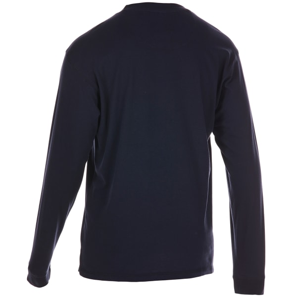 ALPINE LAKES Men's Notched Long-Sleeve Jersey Crew