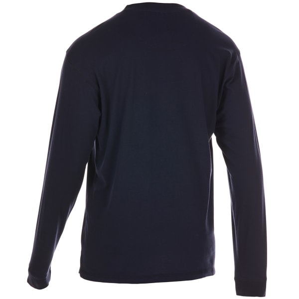 ALPINE LAKES Men's Notched Long-Sleeve Jersey Crew - Bob’s Stores