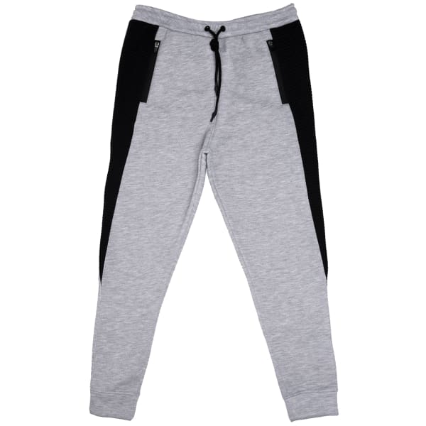 BURNSIDE Young Men's Pieced Fleece Joggers