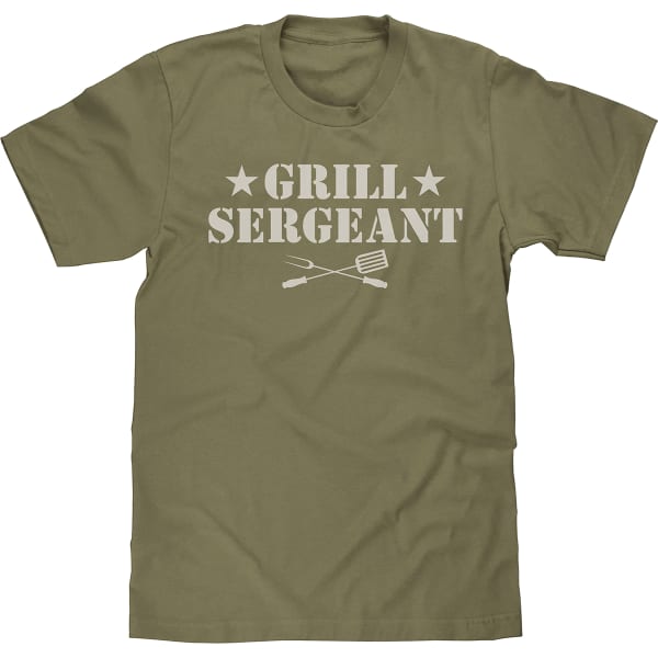 BCC BLUES Men's Grill Sergeant Short-Sleeve Graphic Tee