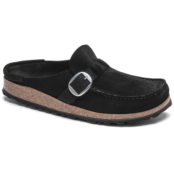 BIRKENSTOCK Women's Buckley Suede Leather Clogs