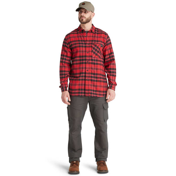 TIMBERLAND PRO Men's Woodfort Midweight Flannel Shirt