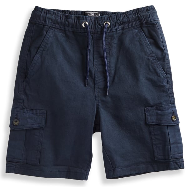 XS APPAREL Boys' (8-20) Stretch Twill Cargo Shorts