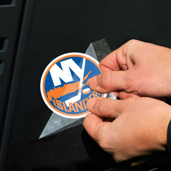 NEW YORK ISLANDERS Perfect Cut 4" x 4" Color Decal