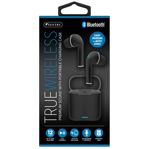 SENTRY Micro True Wireless Pro Earbuds w/ Charging Case