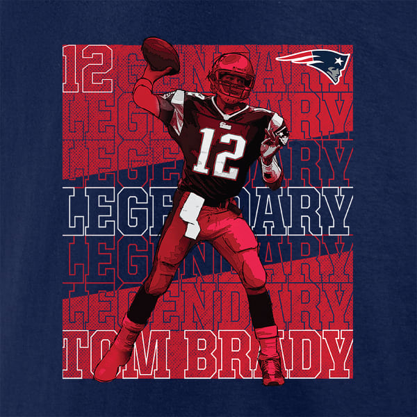 NEW ENGLAND PATRIOTS Men's Fanatics Brady Legendary Short-Sleeve Graphic Tee