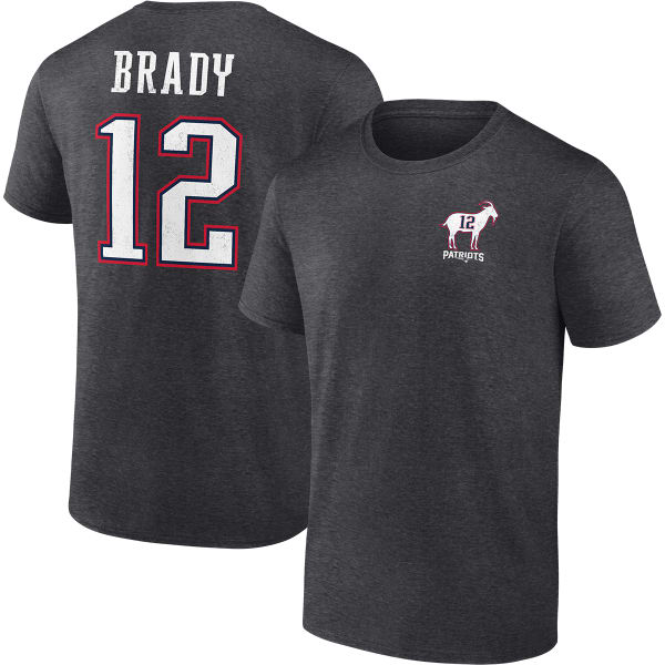 NEW ENGLAND PATRIOTS Men's Brady Sneak Name & Number Short-Sleeve Graphic Tee