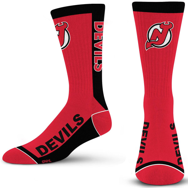 NEW JERSEY DEVILS Men's For Bare Feet MVP Socks