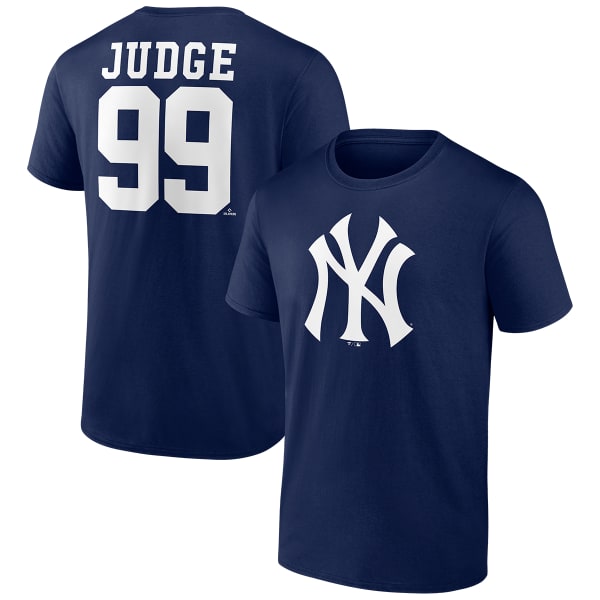 NEW YORK YANKEES Men's Fanatics Judge Name & Number Short-Sleeve Tee