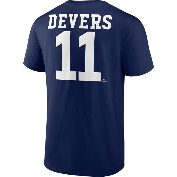 BOSTON RED SOX Men's Fanatics Devers Name & Number Short-Sleeve Tee