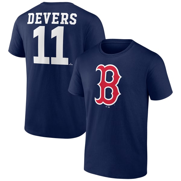 BOSTON RED SOX Men's Fanatics Devers Name & Number Short-Sleeve Tee