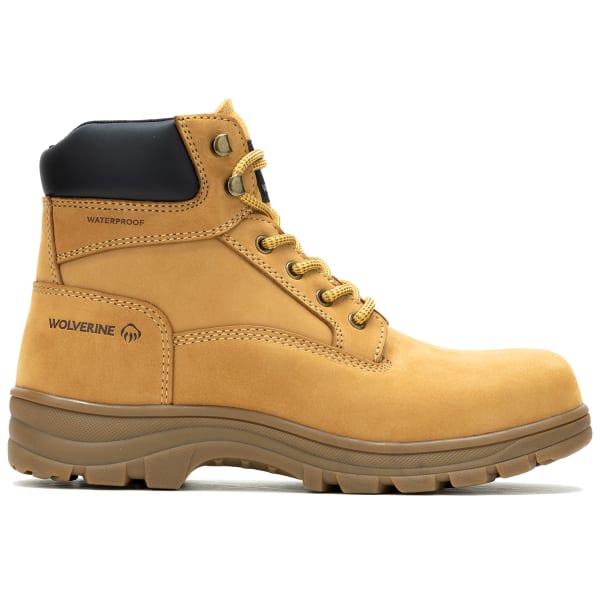 WOLVERINE Men's Carlsbad Waterproof 6" Work Boots