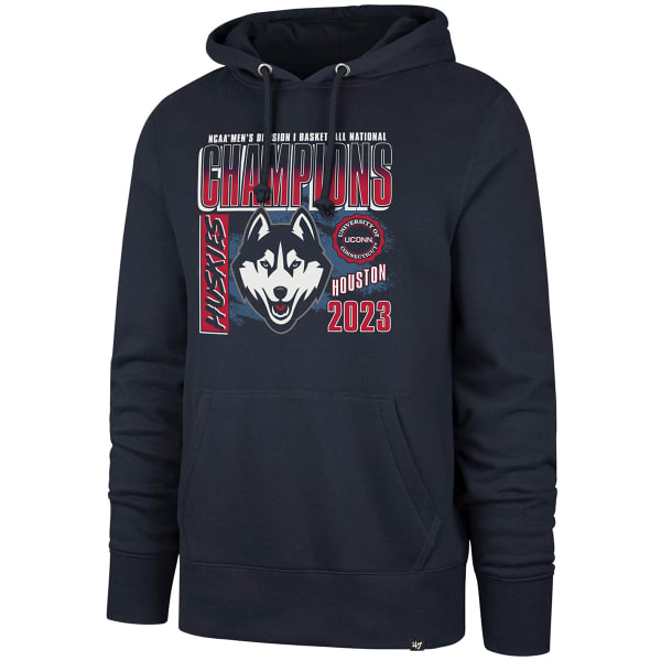 UCONN Men's '47 2023 NCAA Champions Playoff Headline Hoodie