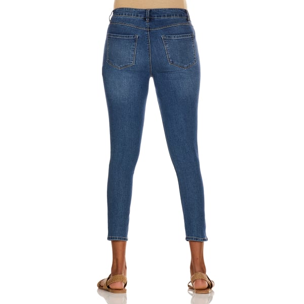 D JEANS Women's High-Waisted 27" Ankle Jeans