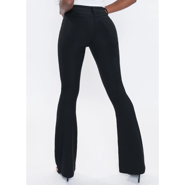 YMI Juniors' Hyperstretch Forever Flare Pants