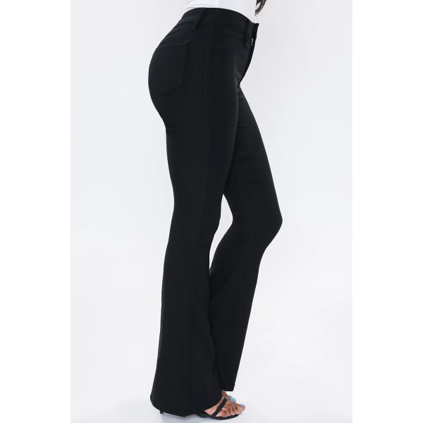 YMI Juniors' Hyperstretch Forever Flare Pants