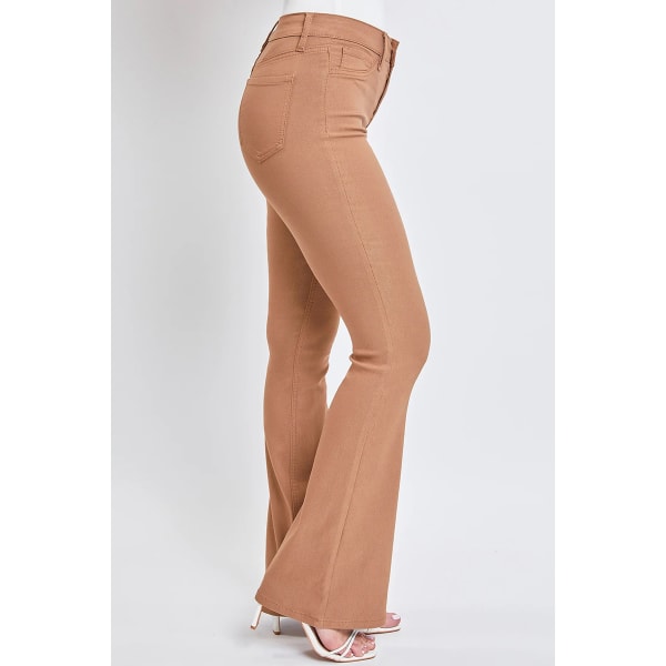 YMI Juniors' Hyperstretch Forever Flare Pants