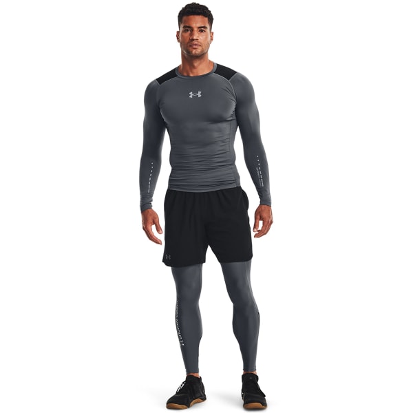 UNDER ARMOUR Men's HeatGear Vent Compression Long-Sleeve Tee