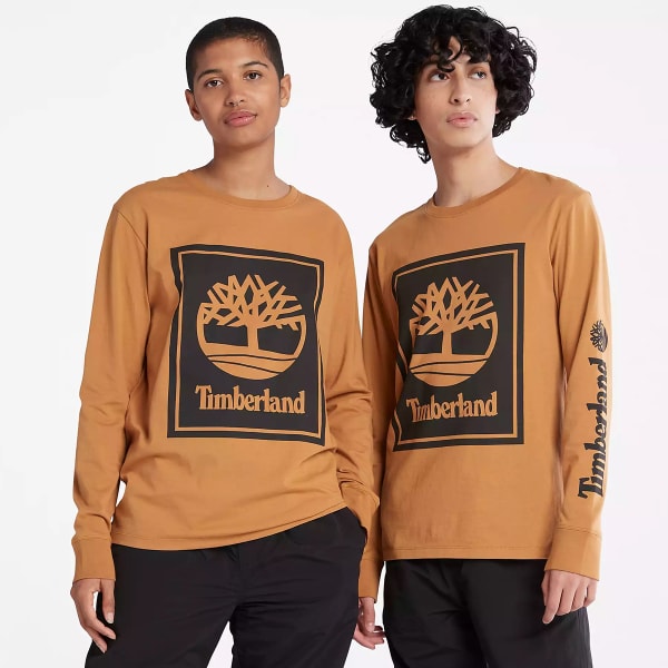 TIMBERLAND Men's Long-Sleeve Logo Tee