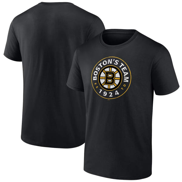 BOSTON BRUINS Men's Fanatics Represent Short-Sleeve Tee