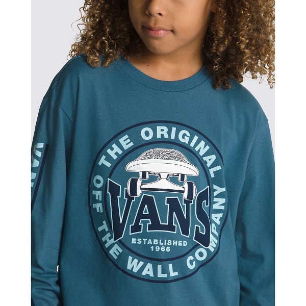 VANS Boys' Off the Wall Long-Sleeve Tee