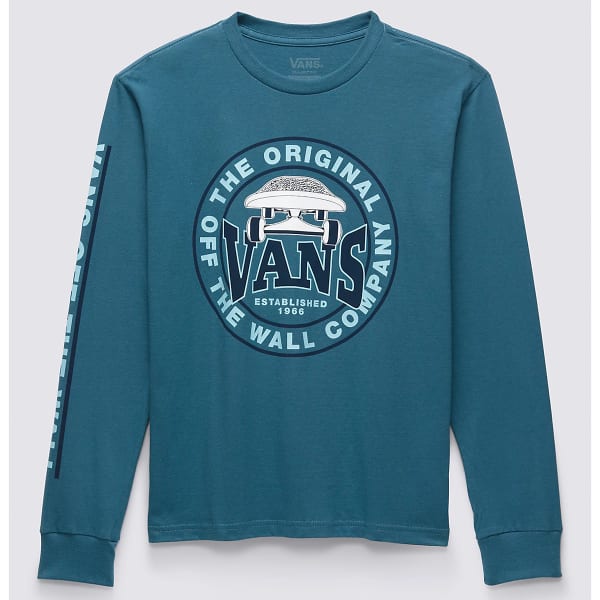 VANS Boys' Off the Wall Long-Sleeve Tee