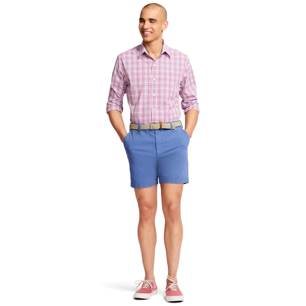 IZOD Men's Flat Front Saltwater Shorts