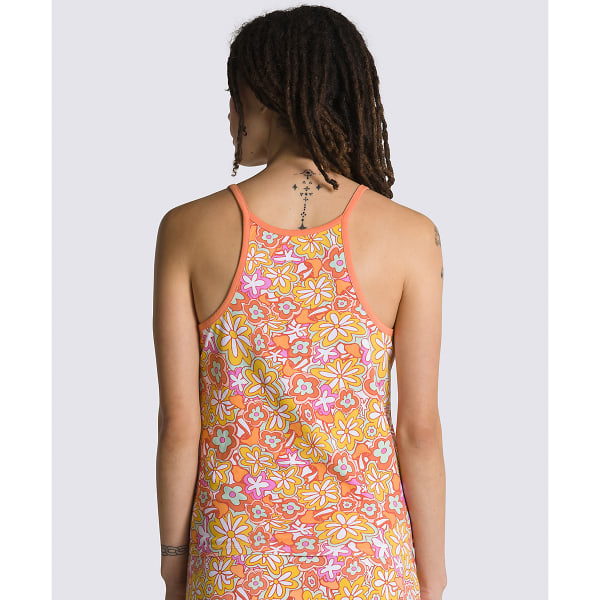 VANS Juniors' Resort Floral Halter Tank Top